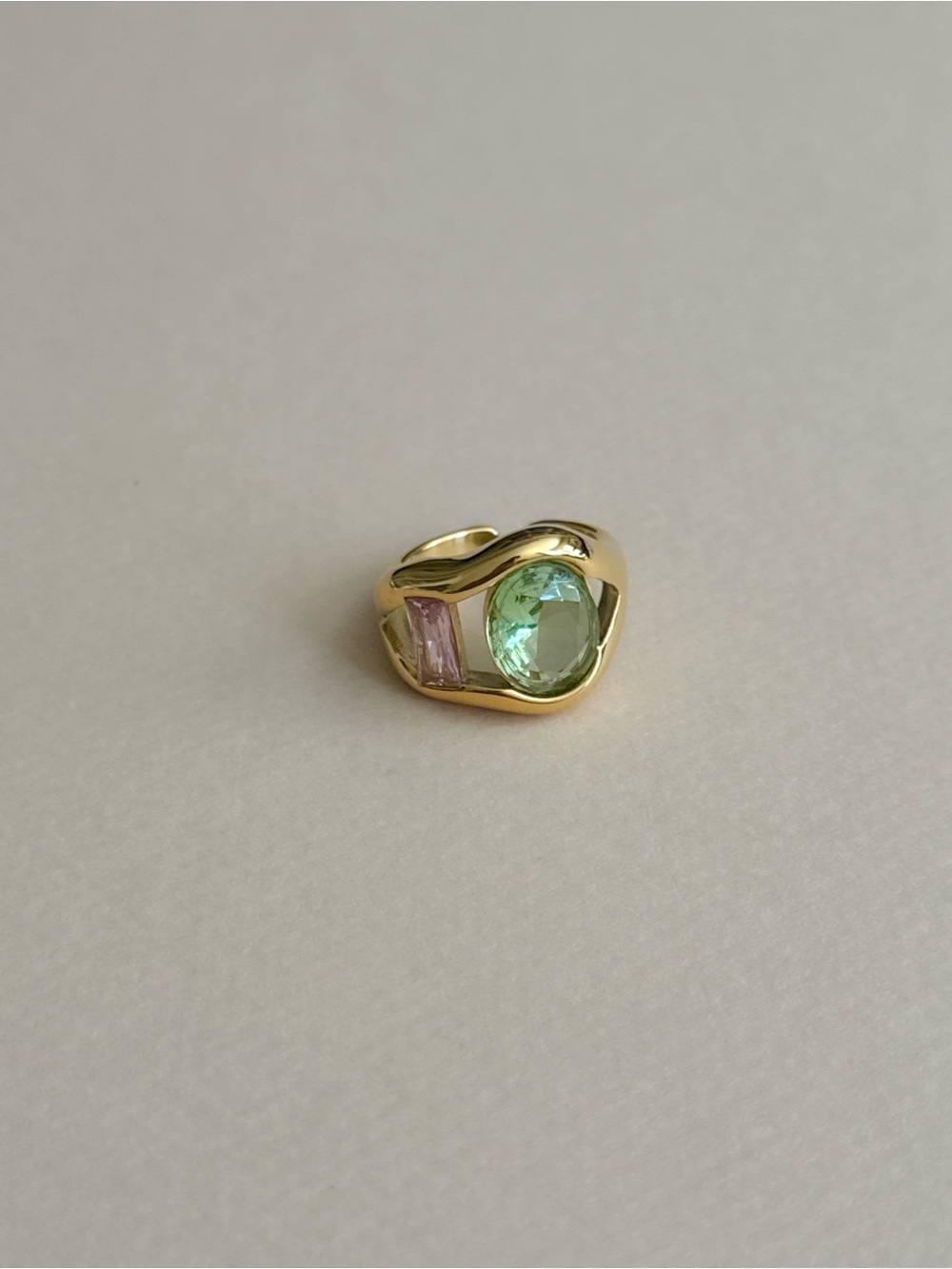 Gemstone ring D207 - Picture 6 of 7